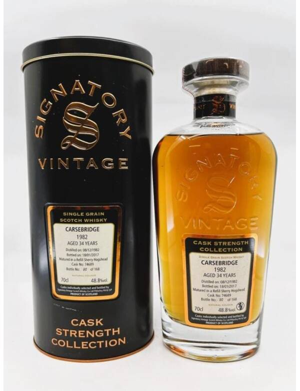 Carsebridge 1982 (35 Years) - Signatory Vintage (Nachverkauf: Z)