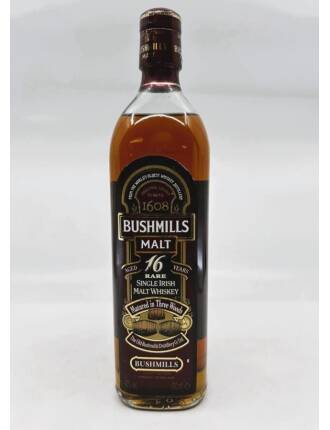 Bushmills 16 Years - Rare (Old Label) (Nachverkauf: Z)