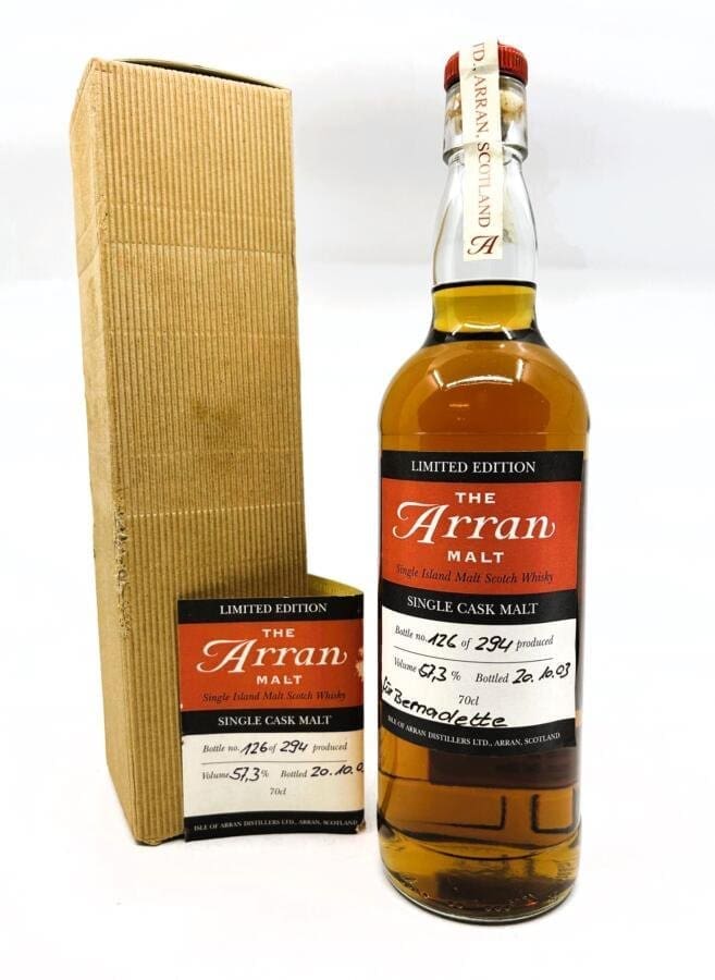 Arran 1996 (2003) - Single Cask Nr. 96/1706