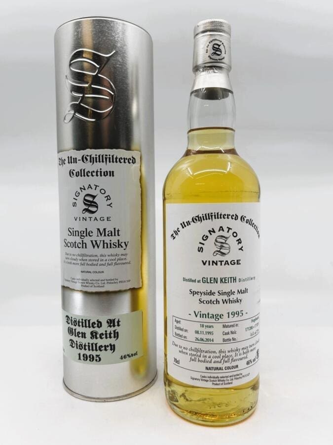 Glen Keith 1995 (18 Years) - Signatory Vintage