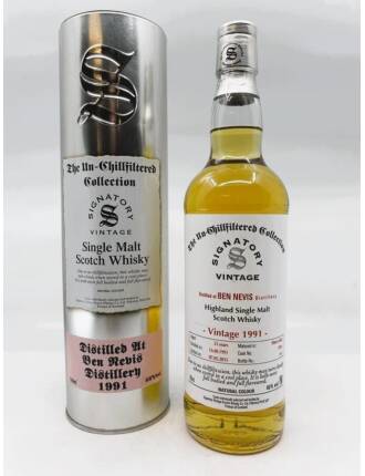 Ben Nevis 1991 (23 Years) - Signatory Vintage