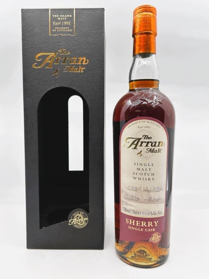 Arran 1996 – Sherry Single Cask - Flasche Nr.1!