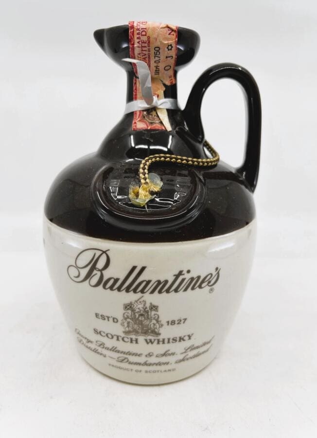 Ballantine's Scotch Whisky - Ceramic Decanter (80's)