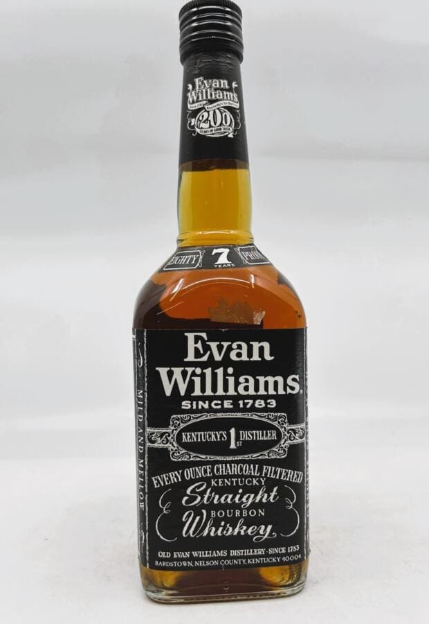 Evan Williams 7 Years - Bourbon (Black Label) - 200th Anniversary