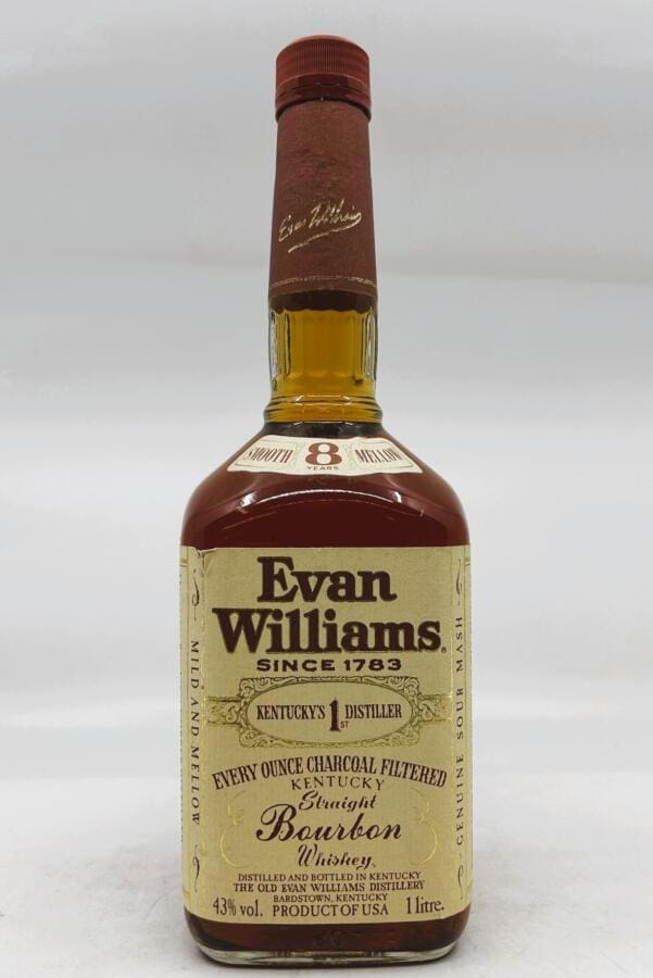 Evan Williams 8 Years - Sour Mash Bourbon (Auction Test)