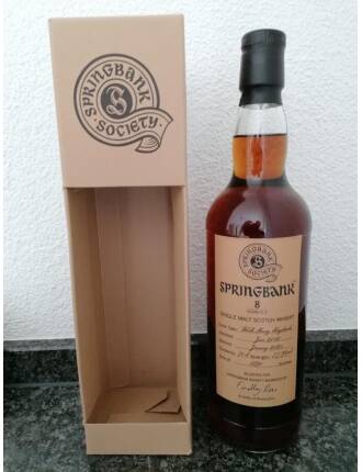 Springbank (8 Jahre - 2012) Society Bottling
