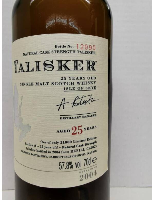 Talisker 25 Jahre (Special Release - 2004) – Bild 2