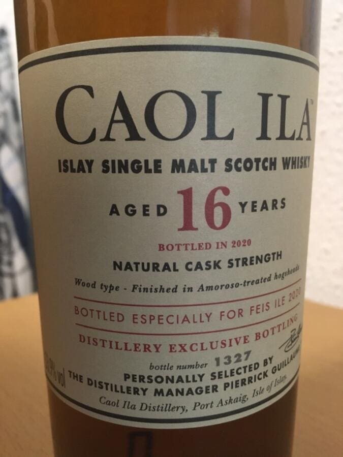 Caol Ila (16 Jahre) Feis Ile 2020