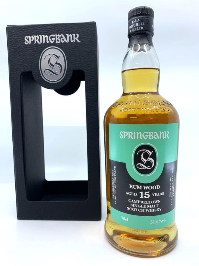 Springbank 15 Years - Rum Wood