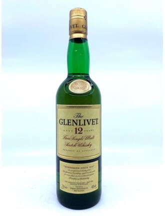 Glenlivet 12 Years - Unhurried since 1824