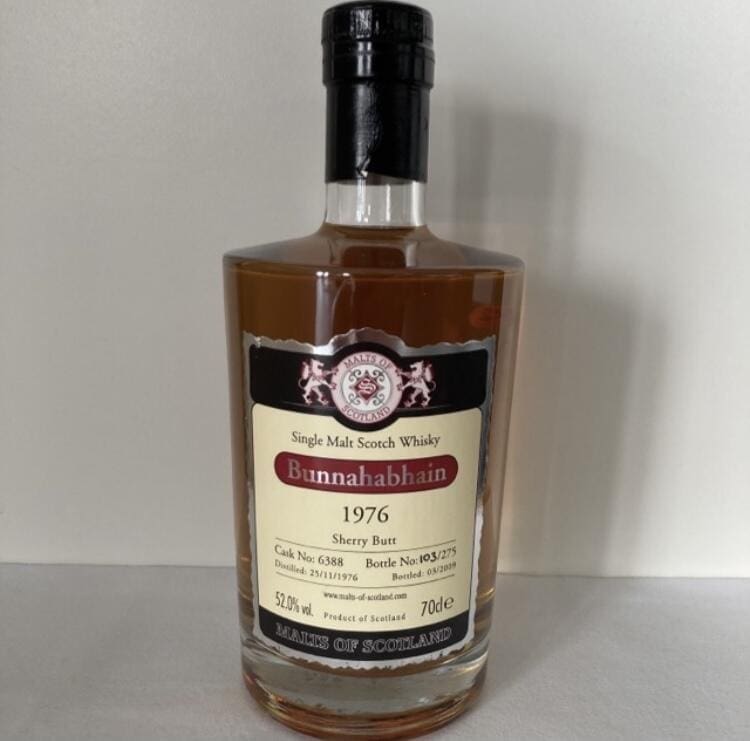 Bunnahabhain (33 Jahre - 1976) Malts of Scotland