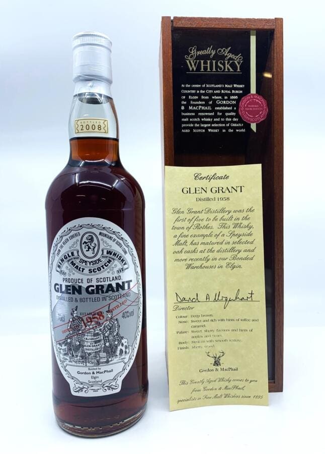 Glen Grant 1958 (2008) - Gordon & MacPhail