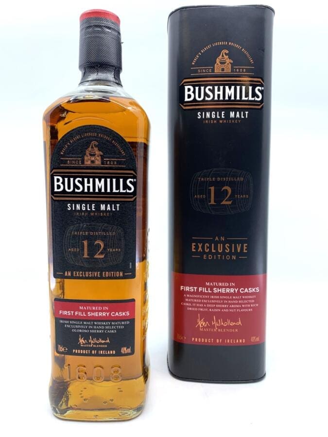 Bushmills 12 Years – First Fill Sherry Casks