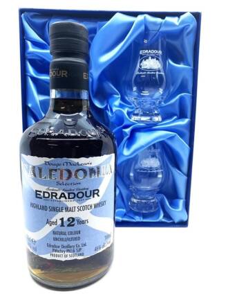 Edradour 12 Years Caledonia - Geschenkpackung