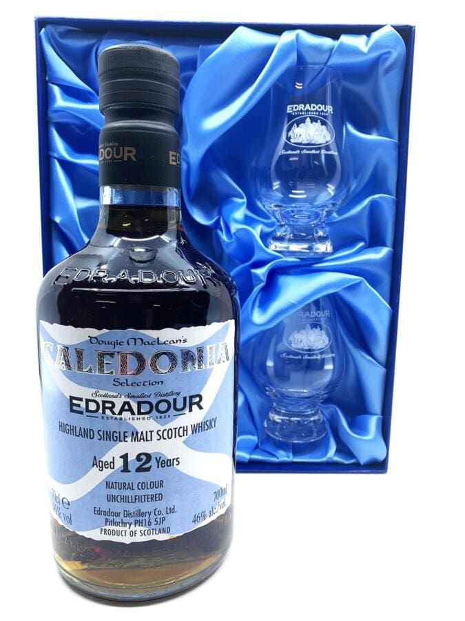 Edradour 12 Years Caledonia - Geschenkpackung