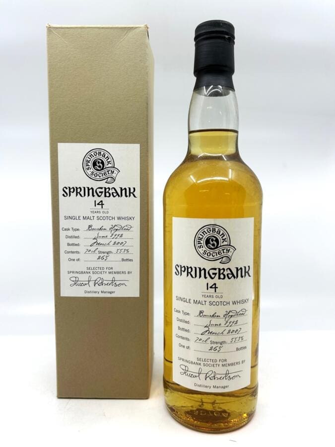 Springbank 14 Years (1992) – Society Bottling