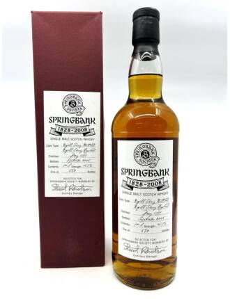 Springbank 1997 (2008) - Society Bottling