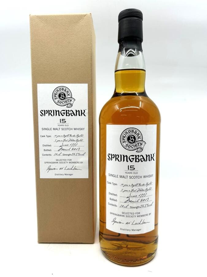 Springbank 15 Years (1997) - Society Bottling