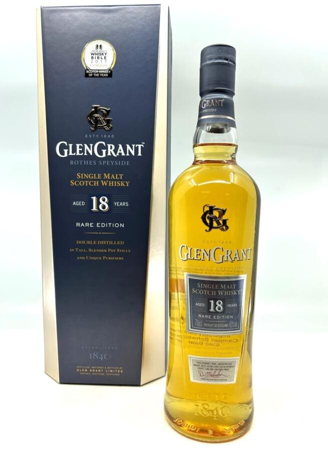 Glen Grant 18 Years - Rare Edition
