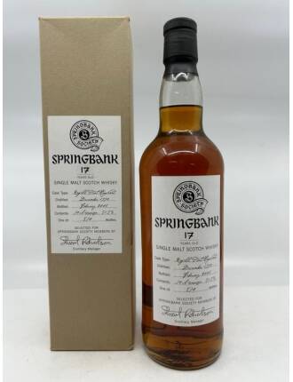 Springbank 17 Years (1990) – Society Bottling