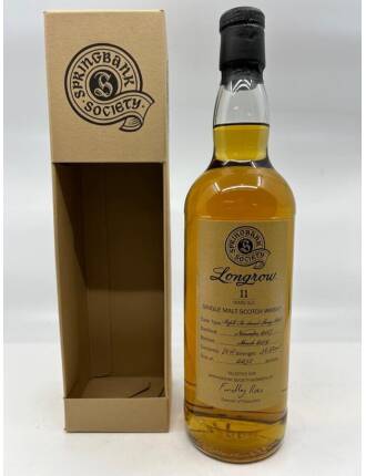 Longrow 11 Years (2007) - Society Bottling