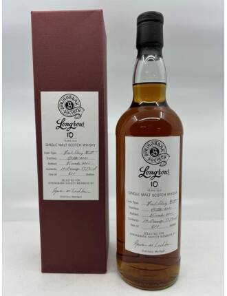 Longrow 10 Years (2001) – Society Bottling