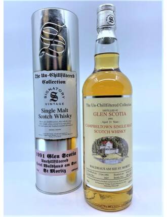 Glen Scotia (21 Jahre - 1991) Signatory Vintage