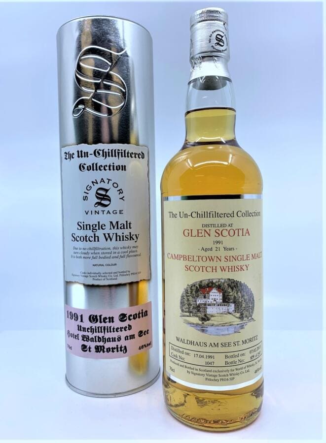 Glen Scotia (21 Jahre - 1991) Signatory Vintage