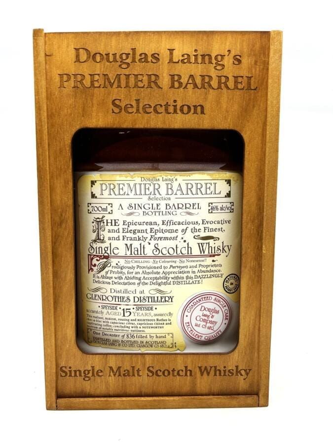 Glenrothes 15 Years (1990) - Premier Barrel – Bild 2