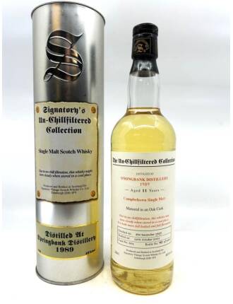 Springbank 1989 (11 Years) - Signatory Vintage