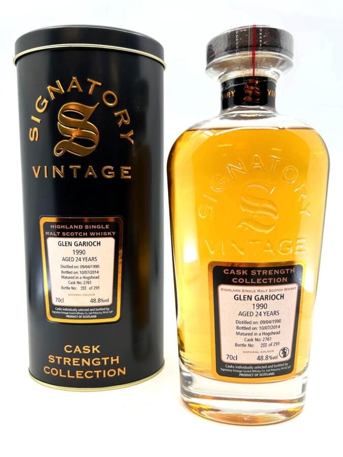 Glen Garioch 1990 (24 Years) - Signatory Vintage