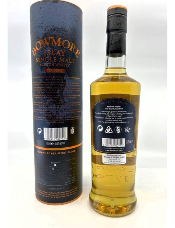 Bowmore 10 Years Tempest - Batch No. 3 – Bild 2