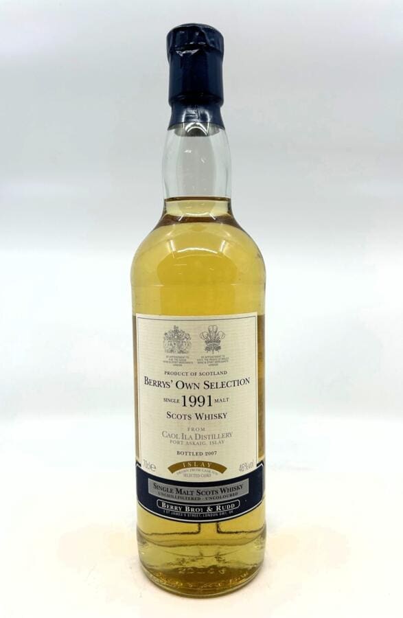 Caol Ila 1991 (2007) Berrys' Own Selection