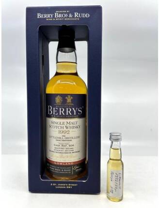Littlemill 1992 (23 Years) - Berrys' Own Selection