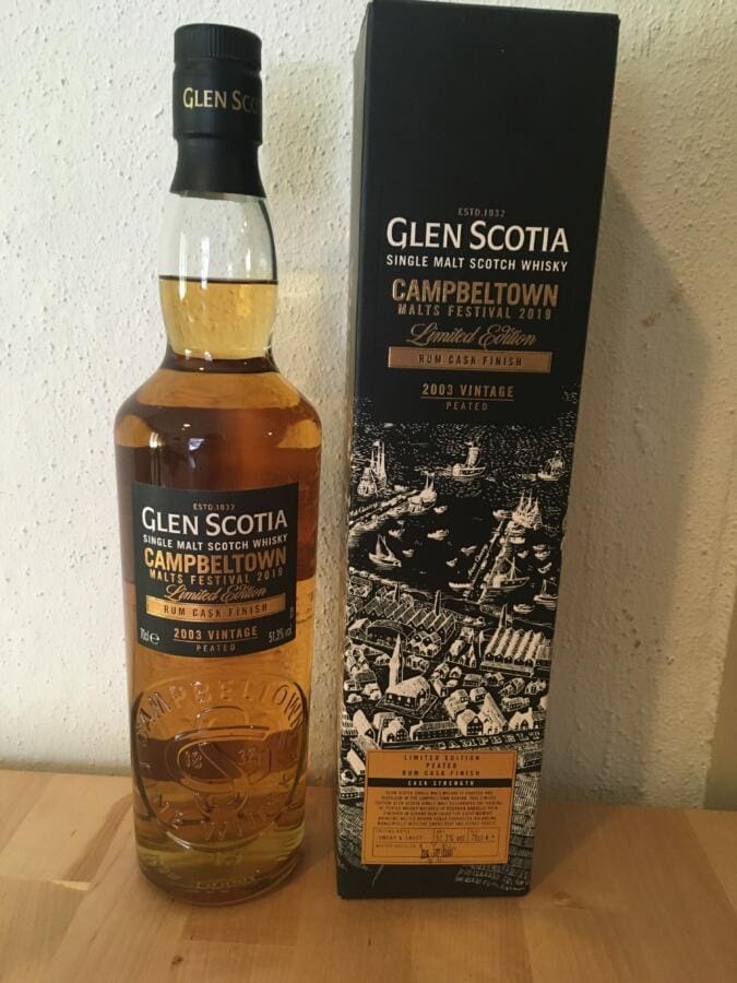 Glen Scotia (15 Jahre - 2003) Campbeltown Malts Festival 2019