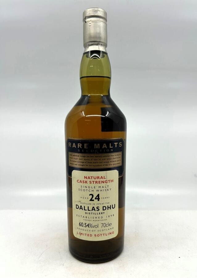Dallas Dhu 24 Years (1970) - Rare Malts