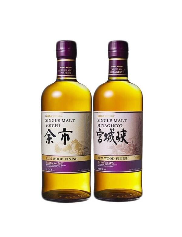Yoichi & Miyagikyo Rum Cask Finish - Geschenkbox