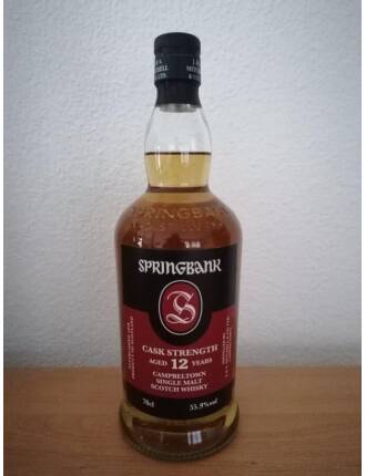 Springbank 12 years Cask Strenght  55.9% Batch 23