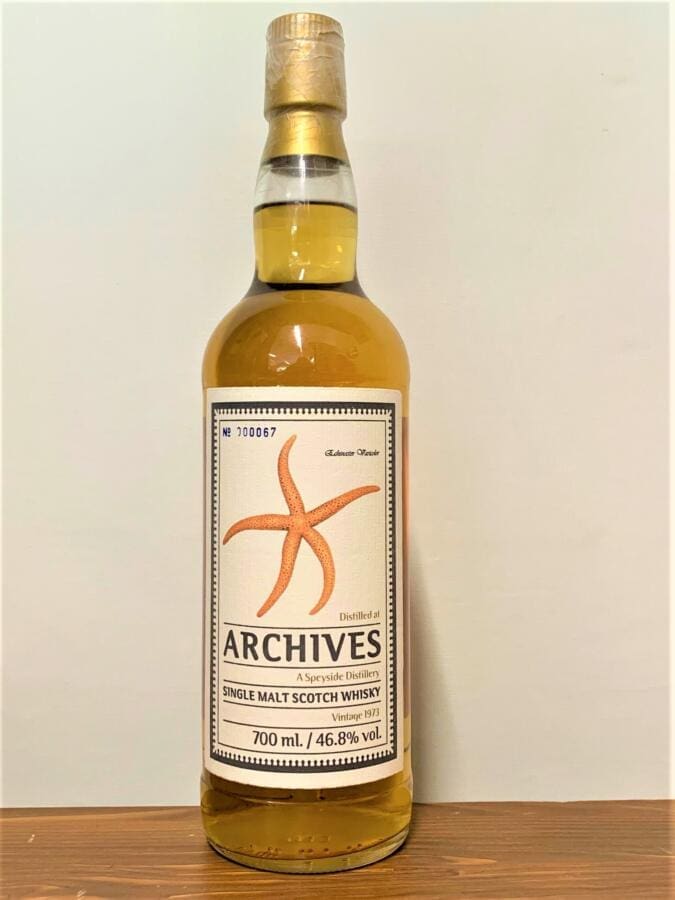 Speyside Single Malt (1973 - 43 Jahre) Archives