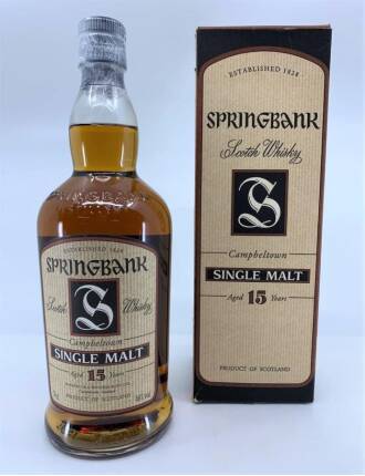Springbank (15 Jahre) - Old Label