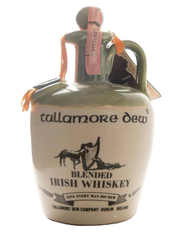 Tullamore Dew 12 Years - Uisge Baugh Decanter (1970S)