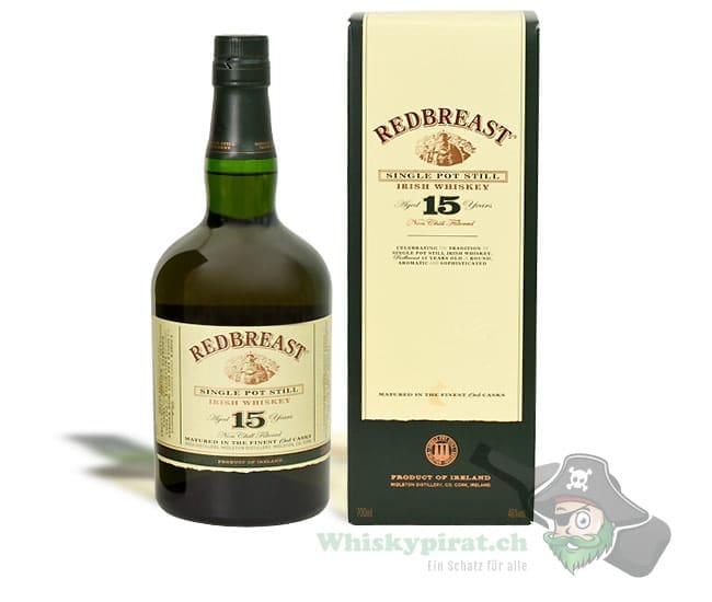 Redbreast 15 Jahre (Single Pot Still) - alte Abfüllung