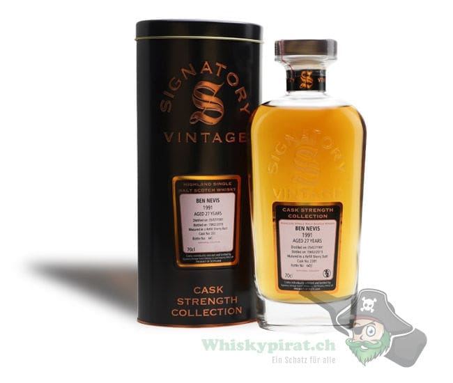Ben Nevis (27 Jahre - 1991) - Signatory Vintage