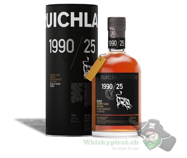 Bruichladdich Sherry Casks (25 Jahre - 1990)