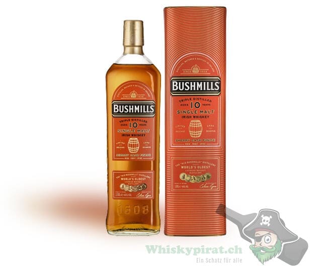 Bushmills (10 Jahre) Sherry Cask Finish - 1 Liter