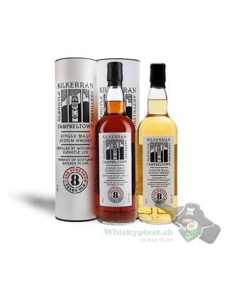 Kilkerran (8 Jahre) Sherry und Bourbon SET - Cask Strength