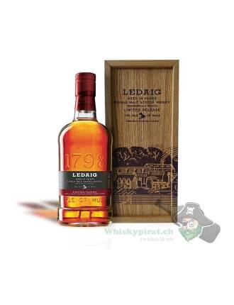 Ledaig (18 Jahre) Abfüllung in Holzbox
