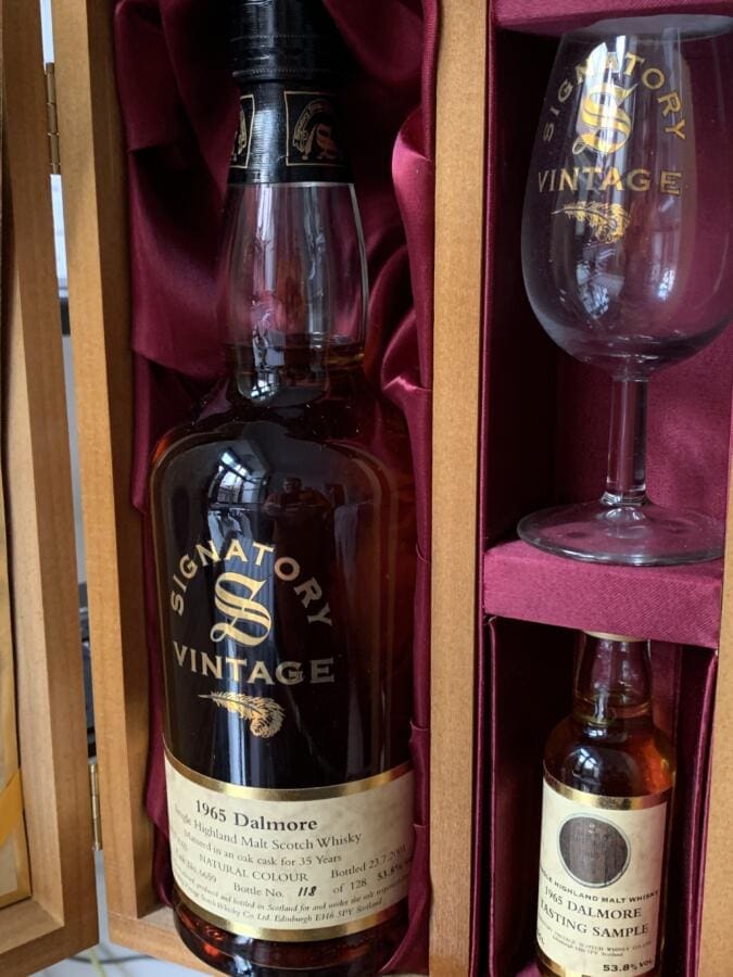 Dalmore 1965 35 Year Old, Signatory Vintage 2001