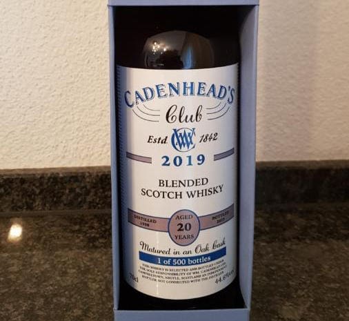 Cadenhead Club (20 Jahre - 1998) Sherry