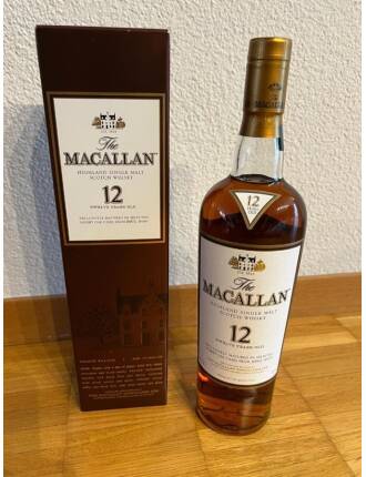 Macallan Sherry Oak (12 Jahre) - rote Box